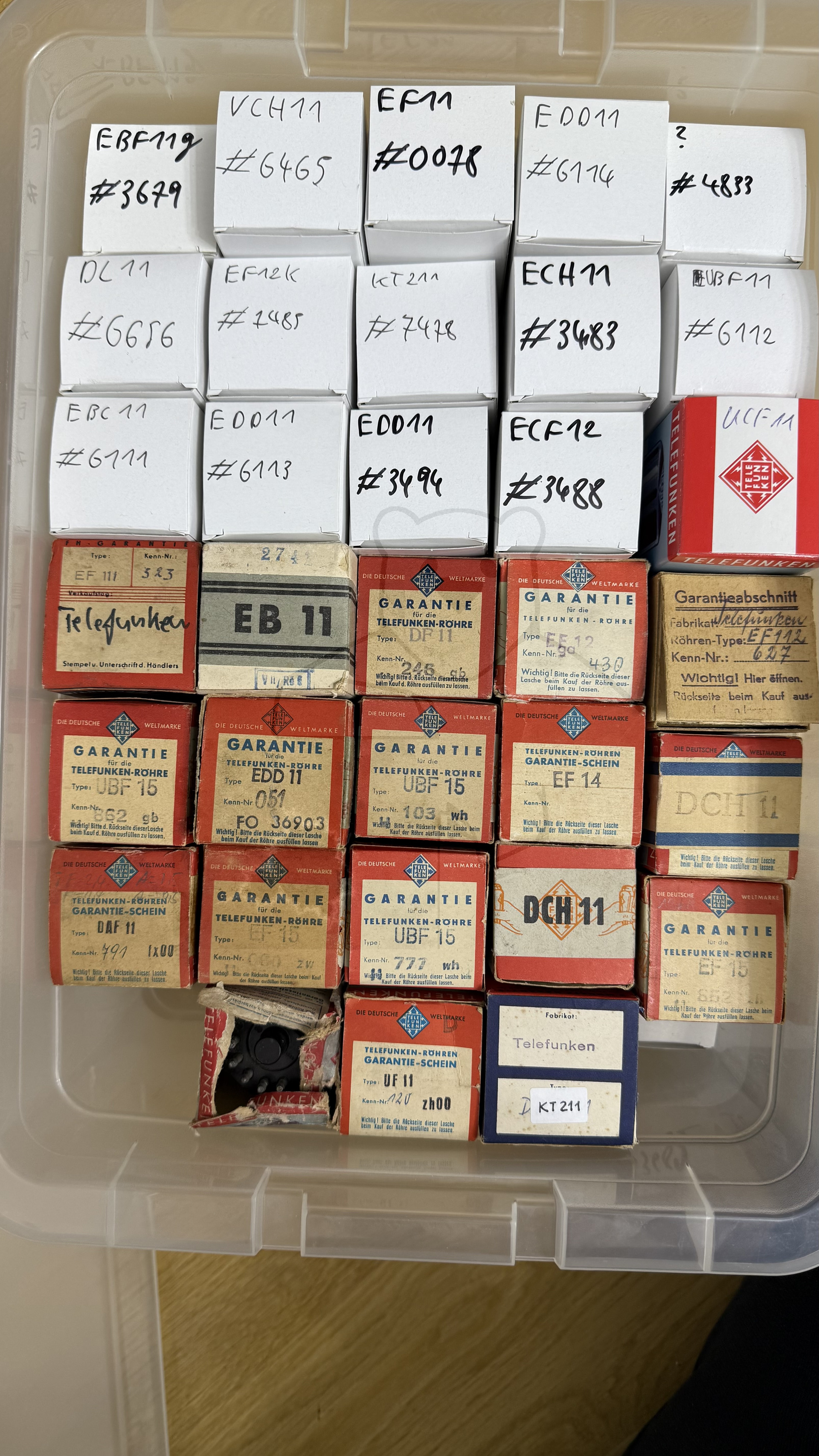 Inventar Lager S110b